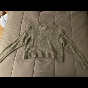 High neck sweater